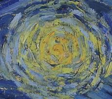 梵高星月夜作品感想